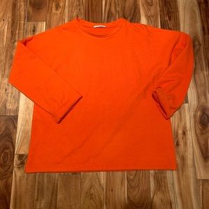 Zara fleece sweatshirt